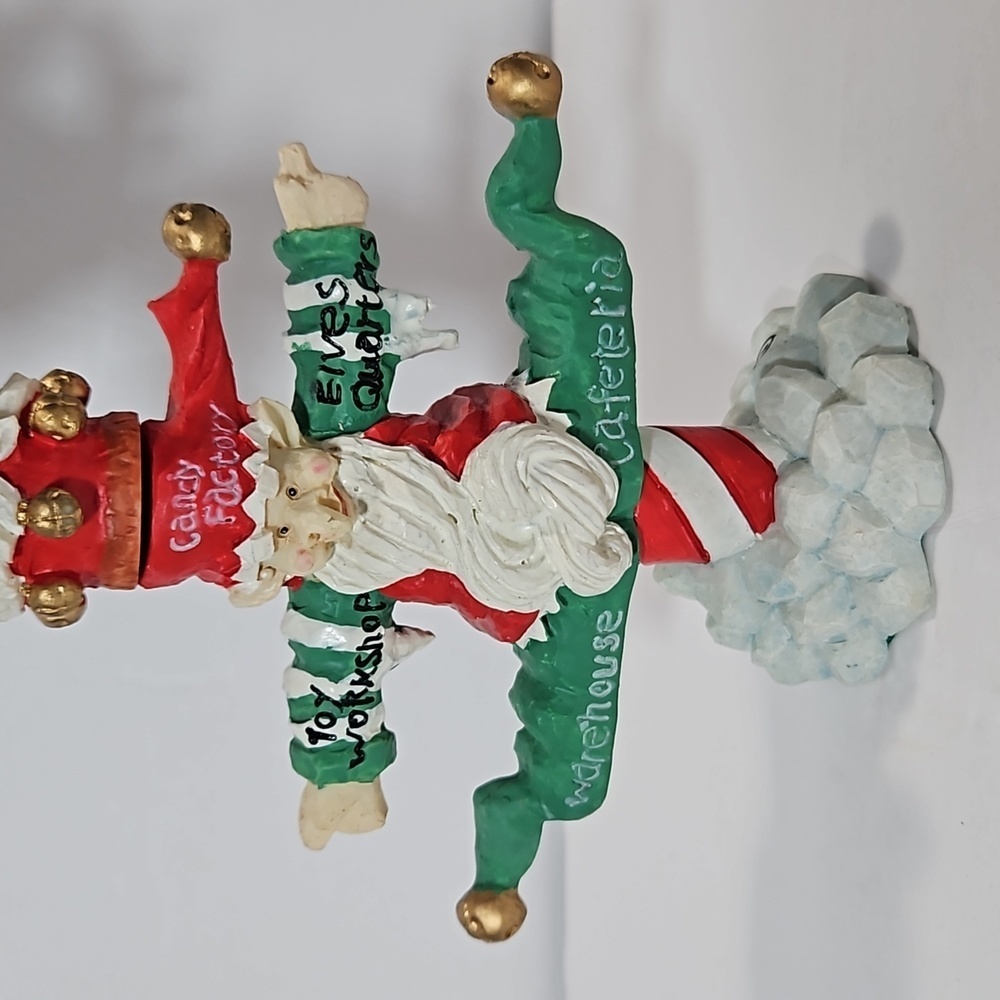 House of Lloyd Christmas Around the World VTG Twistable North Pole Directory - Picture 5 of 8